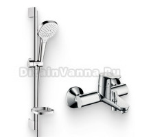 Душевой комплект Смеситель Hansgrohe Focus E2 31940000 + Гарнитур Croma Select E 26586400