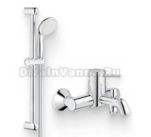 Душевой комплект Смеситель Grohe BauClassic 32865000 + Гарнитур Tempesta New 27598001