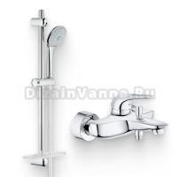 Душевой комплект Смеситель Grohe Eurostyle New 33591003 + Гарнитур Euphoria 110 Massage 27231001