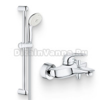 Душевой комплект Смеситель Grohe Eurostyle New 33591003 + Гарнитур Tempesta New 27644001