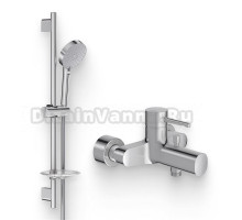 Душевой комплект Смеситель Jacob Delafon Cuff E45532-CP + Гарнитур Awaken E99898RU-CP