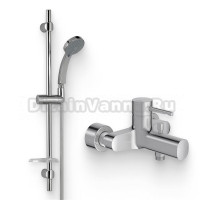 Душевой комплект Смеситель Jacob Delafon Cuff E45532-CP + Гарнитур Citrus E12907-CP