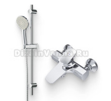 Душевой комплект Смеситель AM.PM Spirit V2.0 F70A10000 + Гарнитур Gem F0190000 хром