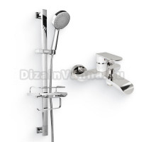 Душевой комплект Гарнитур IDDIS TSH1601 + Смеситель Calipso CALSB00I02WA