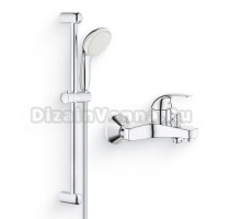 Душевой комплект Смеситель Grohe BauCurve 23599000 + Гарнитур Tempesta New 27598001
