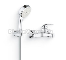 Душевой комплект Смеситель Grohe BauCurve 23599000 + Гарнитур Tempesta Cosmopolitan 27588002