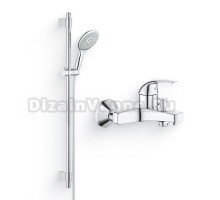 Душевой комплект Смеситель Grohe BauCurve 23599000 + Гарнитур Power&Soul 130 27738000