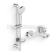 Душевой комплект Смеситель Ideal Standard Sesia BC208AA + Гарнитур IdealRain B2620AA