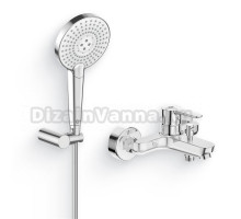 Душевой комплект Смеситель Ideal Standard Sesia BC208AA + Гарнитур IdealRain cube B1765AA