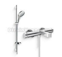 Душевой комплект Смеситель Hansgrohe Finoris 76420000 хром + Гарнитур Raindance Select S 150 3iet 27802000