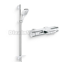 Душевой комплект Термостат Grohe Grohtherm 2000 New 34174001 для ванны с душем + Гарнитур Rainshower SmartActive 26587000