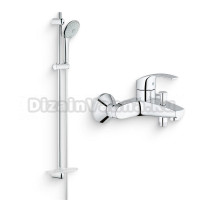 Душевой комплект Смеситель Grohe Eurosmart New 33300002 + Гарнитур Euphoria 110 Massage 27226001