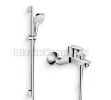 Душевой комплект Смеситель Hansgrohe Talis E 71740000 + Гарнитур Croma Select E Multi 26590400