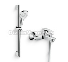 Душевой комплект Смеситель Hansgrohe Talis E 71740000 + Гарнитур Croma Select E Vario 26582400