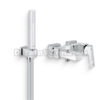 Душевой комплект Смеситель Grohe Eurocube 23140000 + Гарнитур Euphoria Cube Stick 26405000