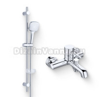 Душевой комплект Смеситель Orange Karl Karl M05-100cr + Гарнитур O-Shower O-Shower OS063