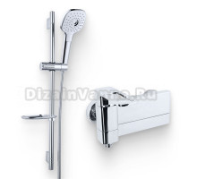 Душевой комплект Смеситель IDDIS Slide SLISB00i02WA + Гарнитур Sena SEN3F70i16