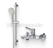 Душевой комплект Смеситель AM.PM X-Joy S F85B10000 + Гарнитур Gem F0190000 хром