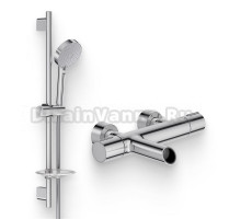 Душевой комплект Термостат Jacob Delafon Toobi E8992-CP для ванны с душем + Гарнитур Awaken E99898RU-CP