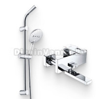 Душевой комплект Смеситель Wasserkraft Alme 1501 + Гарнитур A044