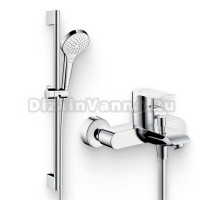 Душевой комплект Смеситель Hansgrohe Metris 31480000 + Гарнитур Croma Select S Vario 26562400