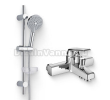 Душевой комплект Смеситель Orange One Life One Life P02-100cr + Гарнитур O-Shower O-Shower OS032