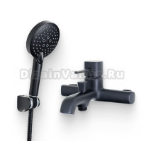 Душевой комплект Смеситель Orange Karl Karl M05-100b + Гарнитур Style LM53b черный