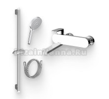 Душевой комплект Смеситель Ravak Chrome CR 022.00/150 + Гарнитур 902.00