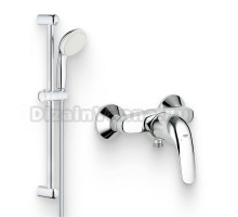 Душевой комплект Смеситель для душа Grohe Euroeco 32740000 + Гарнитур Tempesta New 27598001
