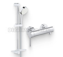 Душевой комплект Смеситель для душа Grohe Essence New 33636001 + Гарнитур Tempesta Cosmopolitan 26083002