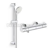 Душевой комплект Термостат Grohe Grohtherm 800 34558000 для душа + Гарнитур Tempesta New 27853001