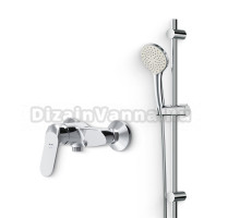 Душевой комплект Смеситель для душа AM.PM Sunny F85C20000 + Гарнитур Gem F0190000 хром