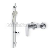Душевой комплект Смеситель для душа AM.PM Gem F90A20000 + Гарнитур Inspire V2.0 F0150A000