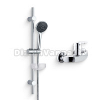 Душевой комплект Смеситель для душа Agger Glad A1520000 + Гарнитур Wave A032