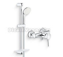 Душевой комплект Смеситель для душа Grohe BauClassic 32867000 + Гарнитур Tempesta New 27926001