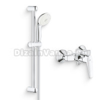 Душевой комплект Смеситель для душа Grohe BauFlow 23632000 + Гарнитур Tempesta New 27795001