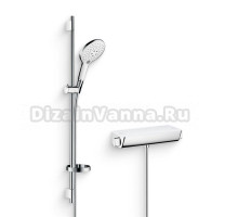 Душевой комплект Термостат Hansgrohe Ecostat Select 13161400 для душа + Гарнитур Raindance Select S 150 3iet 27803400