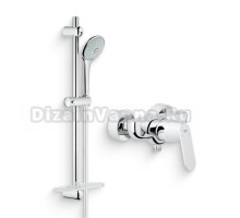Душевой комплект Смеситель для душа Grohe Eurosmart Cosmopolitan 32837000 + Гарнитур Euphoria 110 Massage 27231001