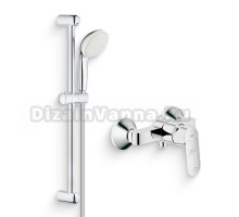 Душевой комплект Смеситель для душа Grohe BauLoop 23340000 + Гарнитур Tempesta New 27924001