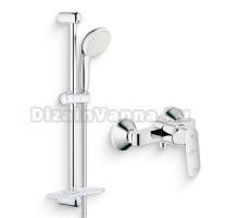 Душевой комплект Смеситель для душа Grohe BauLoop 23340000 + Гарнитур Tempesta New 27926001