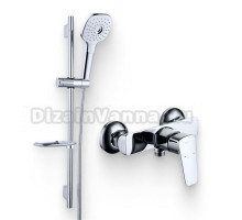 Душевой комплект Смеситель для душа IDDIS Vibe VIBSB00i03WA + Гарнитур Sena SEN3F70i16