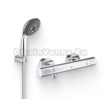 Душевой комплект Термостат Grohe Precision Get 34773000 для душа + Гарнитур Vitalio Start 100 27957000
