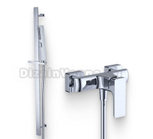 Душевой комплект Смеситель для душа Allen Brau Infinity 5.21010-00 + Гарнитур 5.21013-00 хром