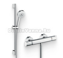 Душевой комплект Термостат Hansgrohe Ecostat Comfort 13116000 для душа + Гарнитур Crometta 100 Multi 26650400