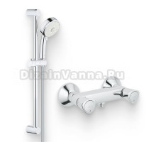 Душевой комплект Смеситель для душа Grohe Costa S 26317001 + Гарнитур Tempesta Cosmopolitan 27786002