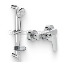 Душевой комплект Смеситель для душа Ideal Standard Ceraflex B1720AA + Гарнитур IdealRain B2620AA