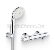 Душевой комплект Термостат Grohe Grohtherm 1000 New 34143003 для душа + Гарнитур Tempesta New 27849001