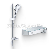 Душевой комплект Термостат Hansgrohe Ecostat Select 13171000 для душа + Гарнитур Raindance Select E 120 26620000