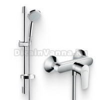 Душевой комплект Смеситель для душа Hansgrohe Talis E 71760000 + Гарнитур Croma 100 Vario 27772000 Unica'C