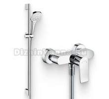 Душевой комплект Смеситель для душа Hansgrohe Metris 31680000 + Гарнитур Croma Select E Multi 26590400